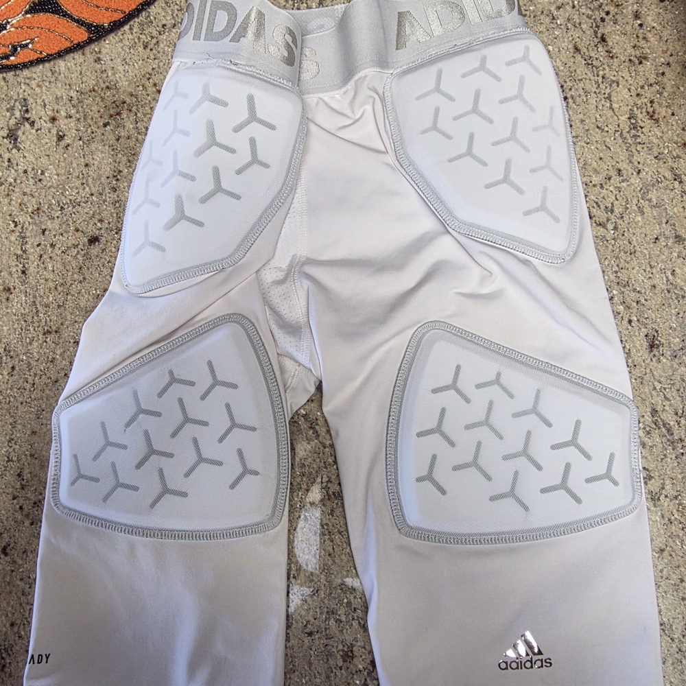 Adidas Gray Padded Sports Tights